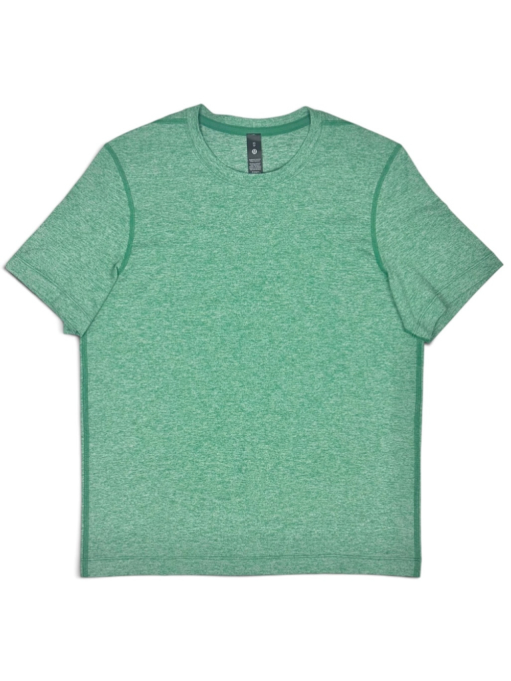 Lululemon Soft Jersey Short-Sleeve Shirt - Heathered Raceway Green XS LM3ES3S